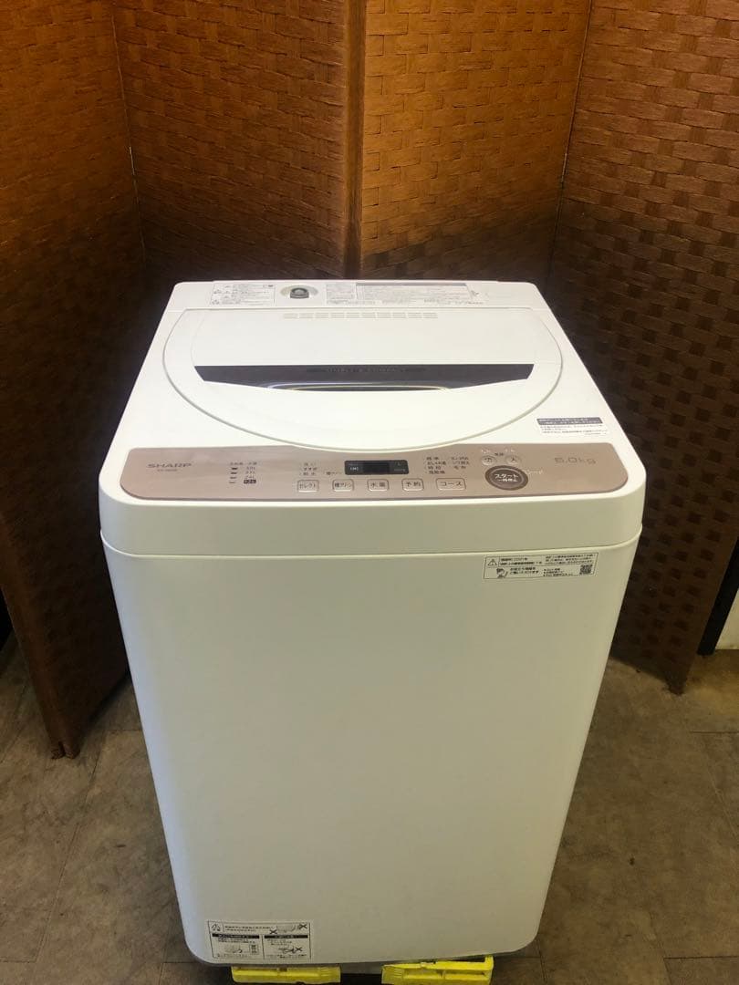Z026 SHARP 2021年 6￼K 洗濯機 ES-GE6E-T