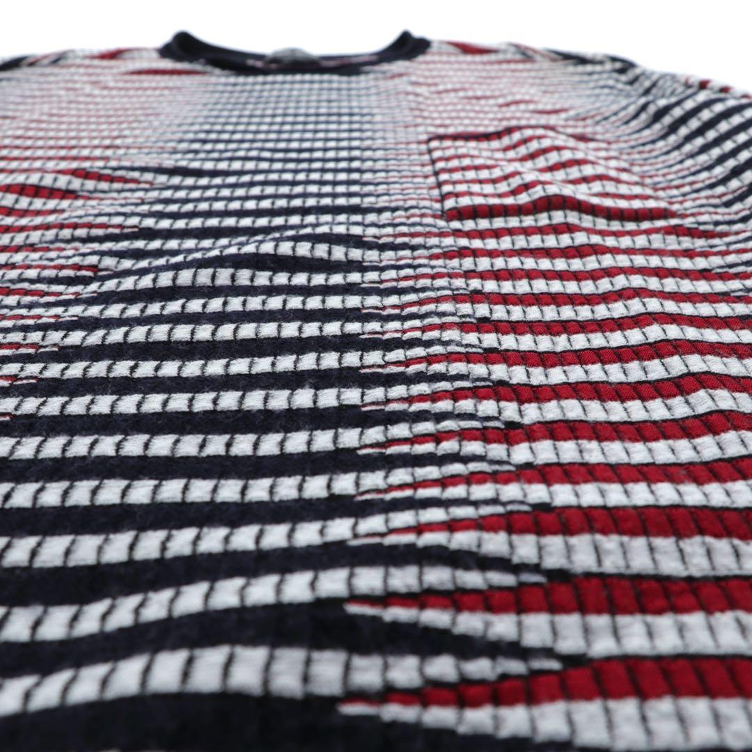 【美品】ARMANI ジョルジオアルマーニ 総柄ニット XXXLサイズ相当 54