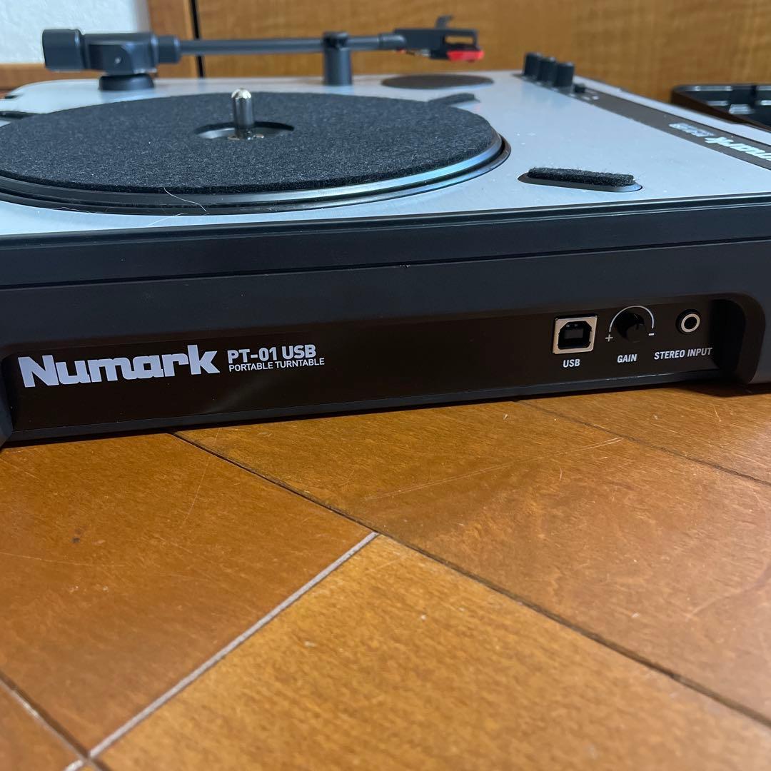 【美品】Numark PT-01USB ポータブルUSBターンテーブル