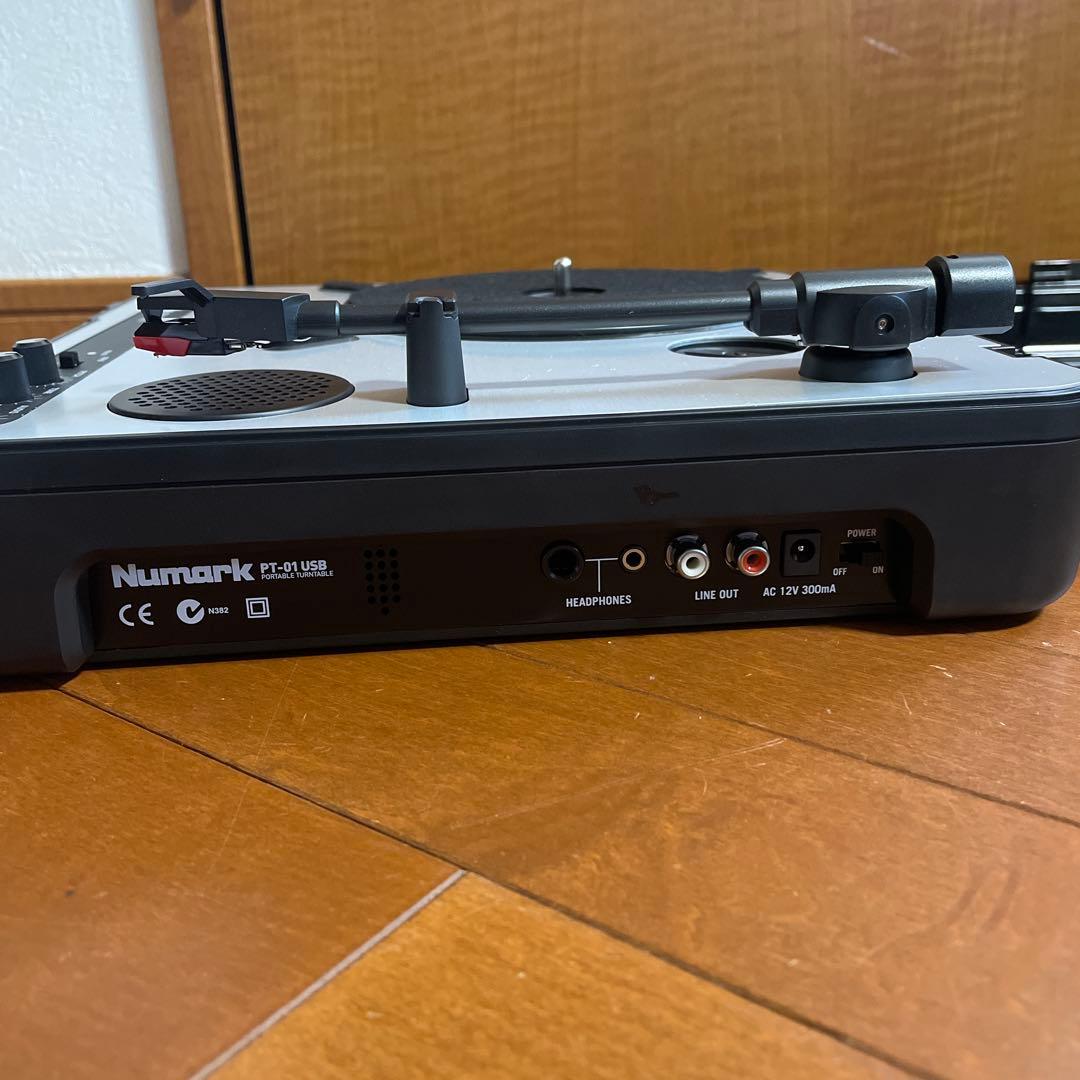 【美品】Numark PT-01USB ポータブルUSBターンテーブル