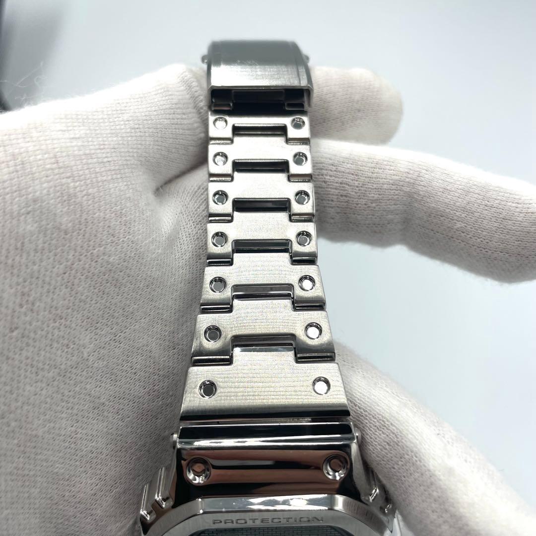 ✨極美品✨CASIO G-SHOCK フルメタル シルバー GMW-B5000D