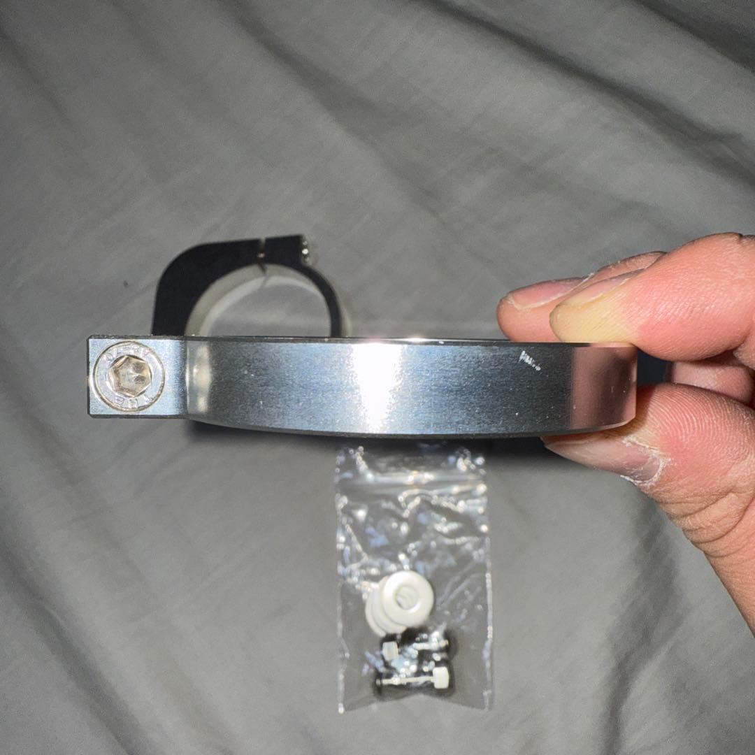 ワンオフ制作　 rninet フォーク　ウインカークランプ