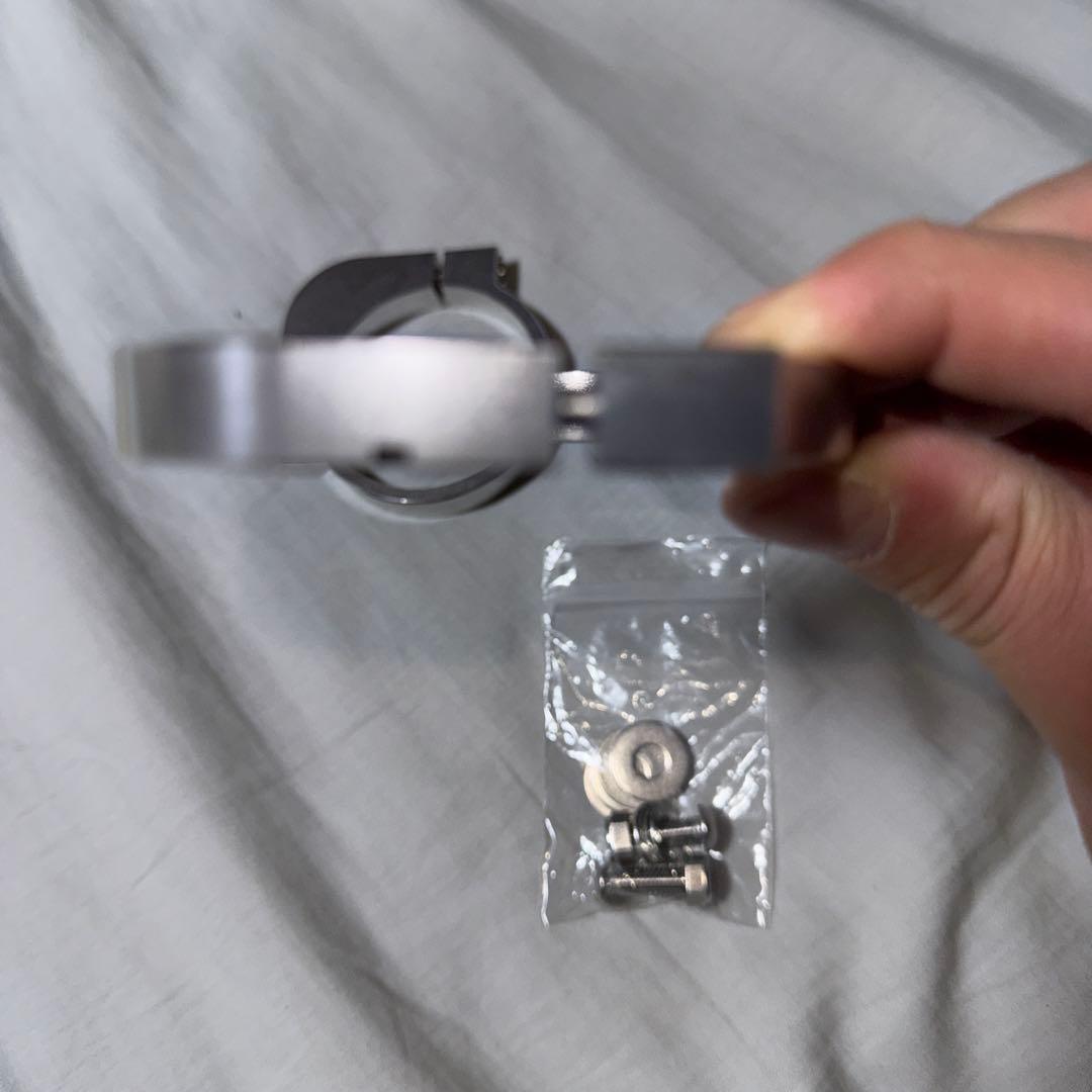 ワンオフ制作　 rninet フォーク　ウインカークランプ