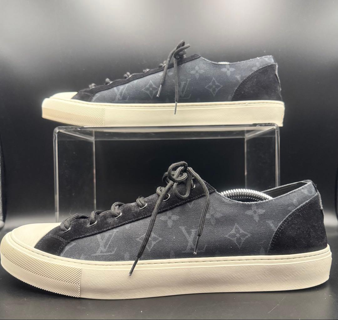 【極美品】ルイヴィトン タトゥーライン スニーカー モノグラム デニム 30cm