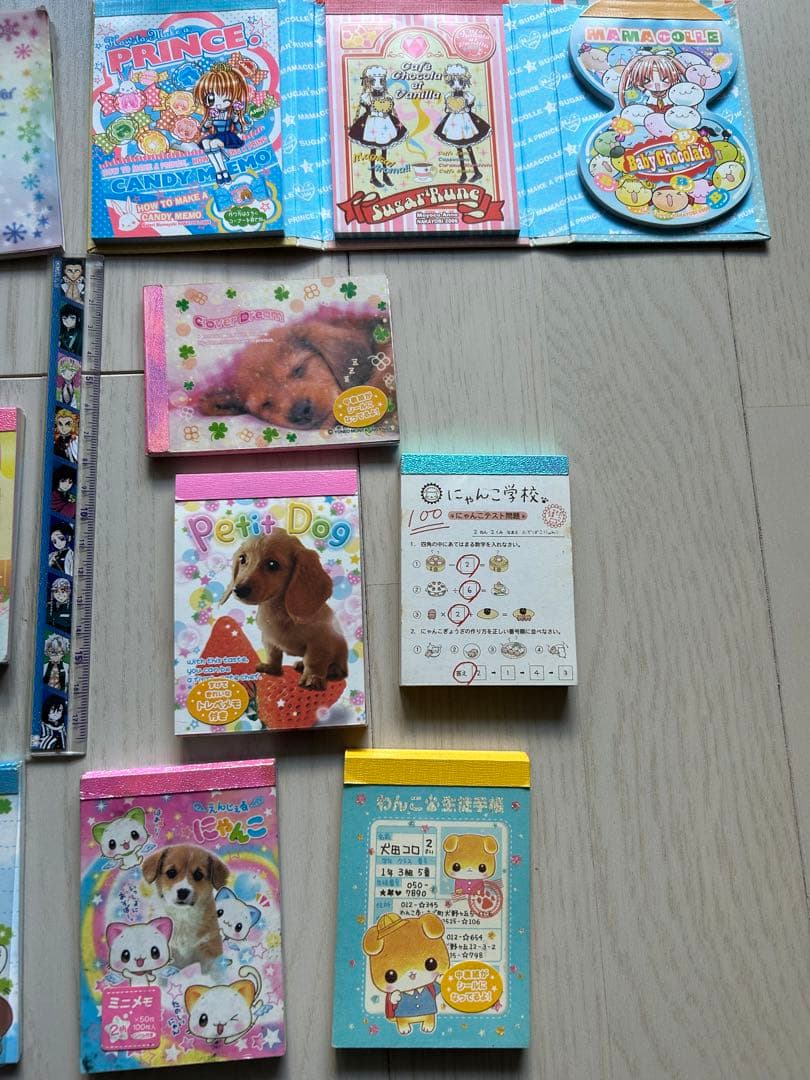 平成レトロ　メモ帳　ノート　えんじぇるにゃんこ　にゃんこ学校　まとめ売り