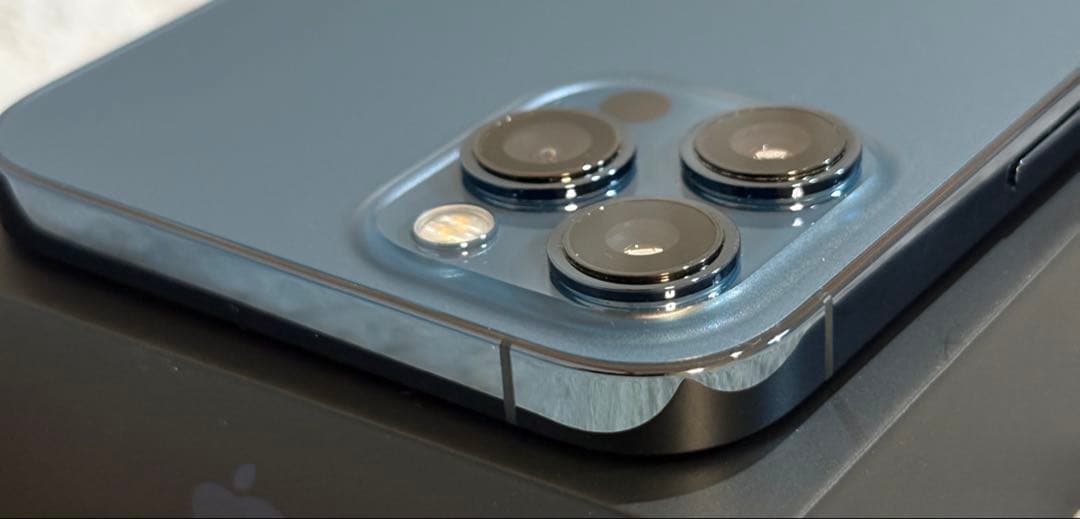 【超美品】iPhone12 ProMax パシフィックブルー　SIMフリー　完品