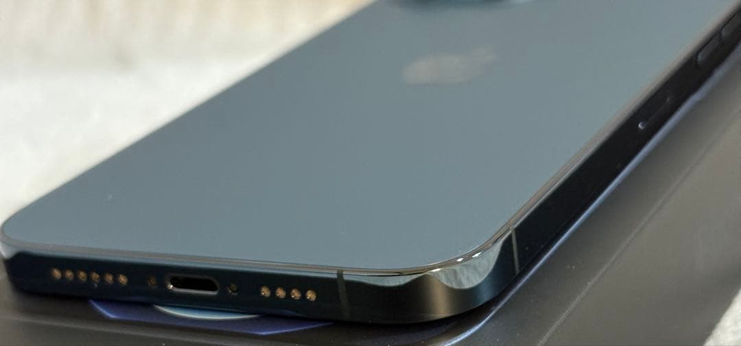 【超美品】iPhone12 ProMax パシフィックブルー　SIMフリー　完品