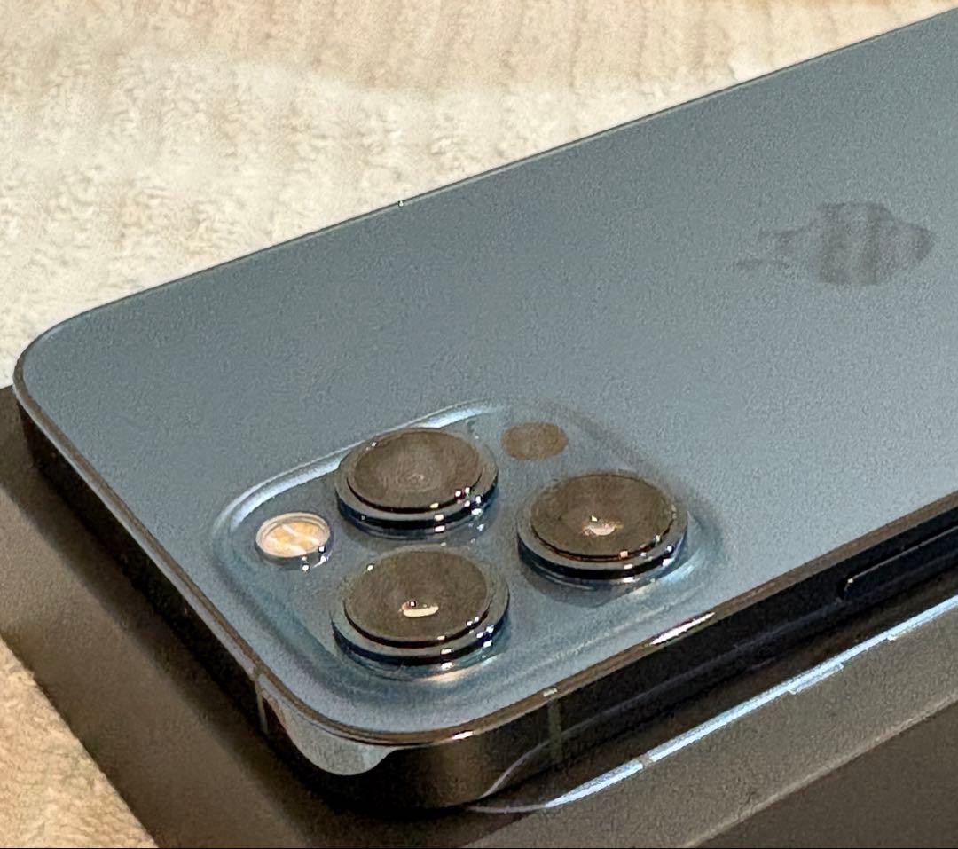 【超美品】iPhone12 ProMax パシフィックブルー　SIMフリー　完品