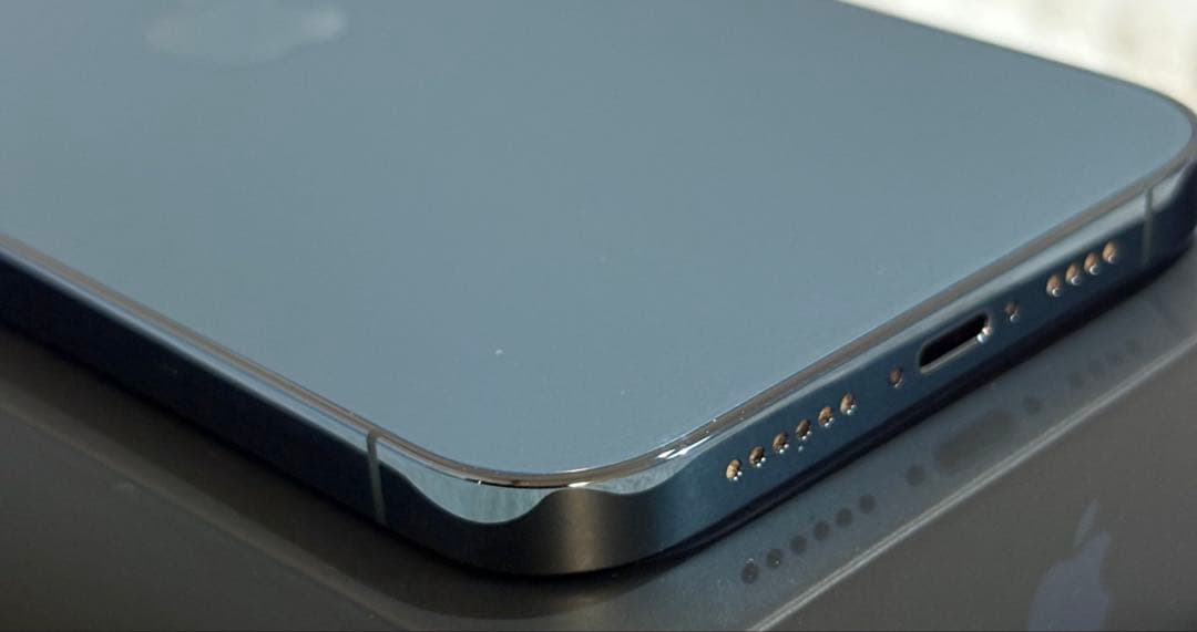 【超美品】iPhone12 ProMax パシフィックブルー　SIMフリー　完品