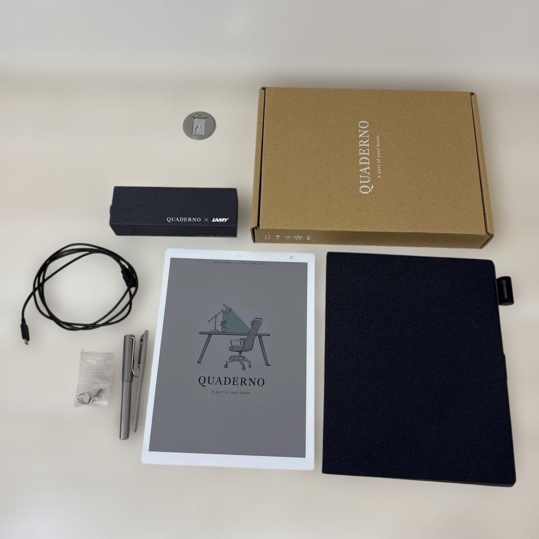 QUADERNO A4 (Gen. 3C) LAMYスタイラスペン　 カバー付き