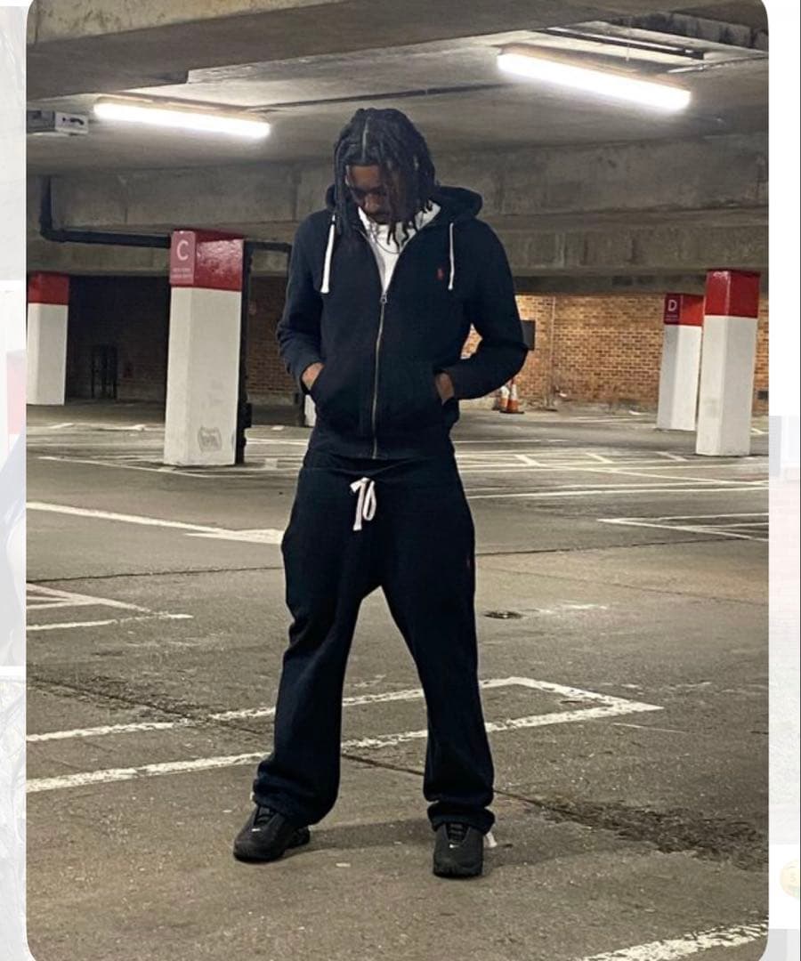 ほ*く様 極美品 Polo Ralph Lauren セットアップ 裏起毛