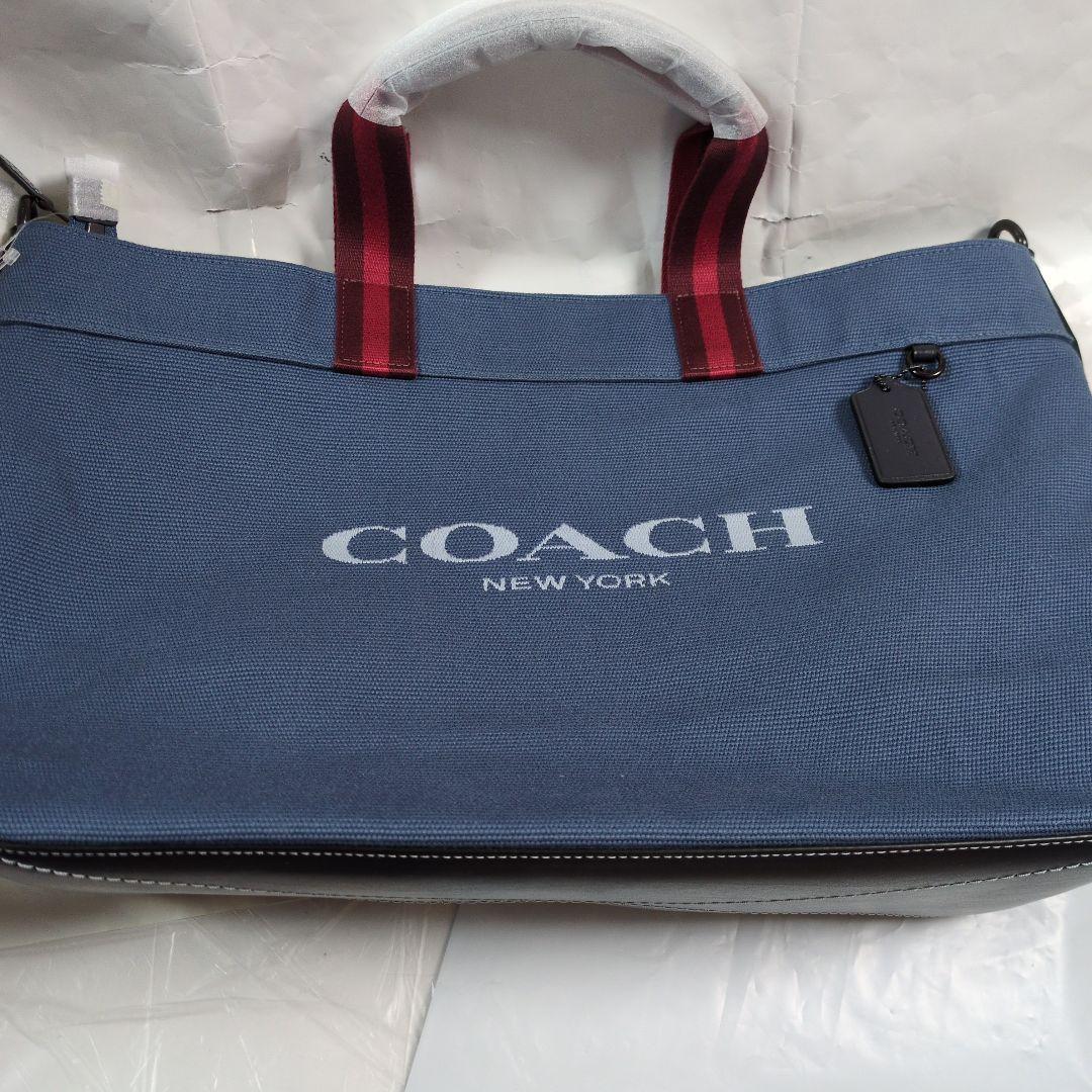 日曜日までお値引き　コーチ　キャンパス地　トートバック