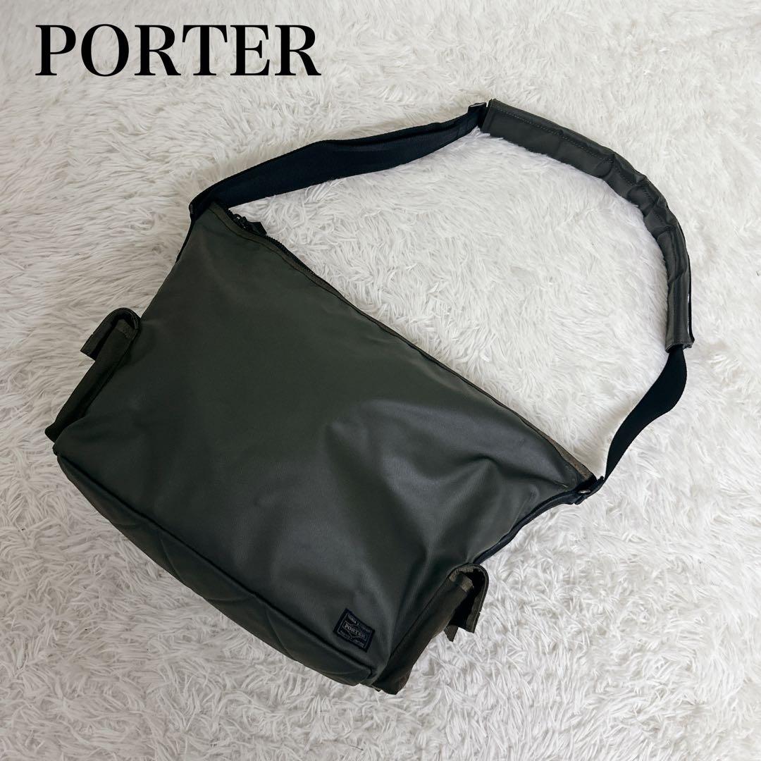 希少　美品　ポーター プリズム　ショルダーバッグ　ボディバッグ　A4収納可