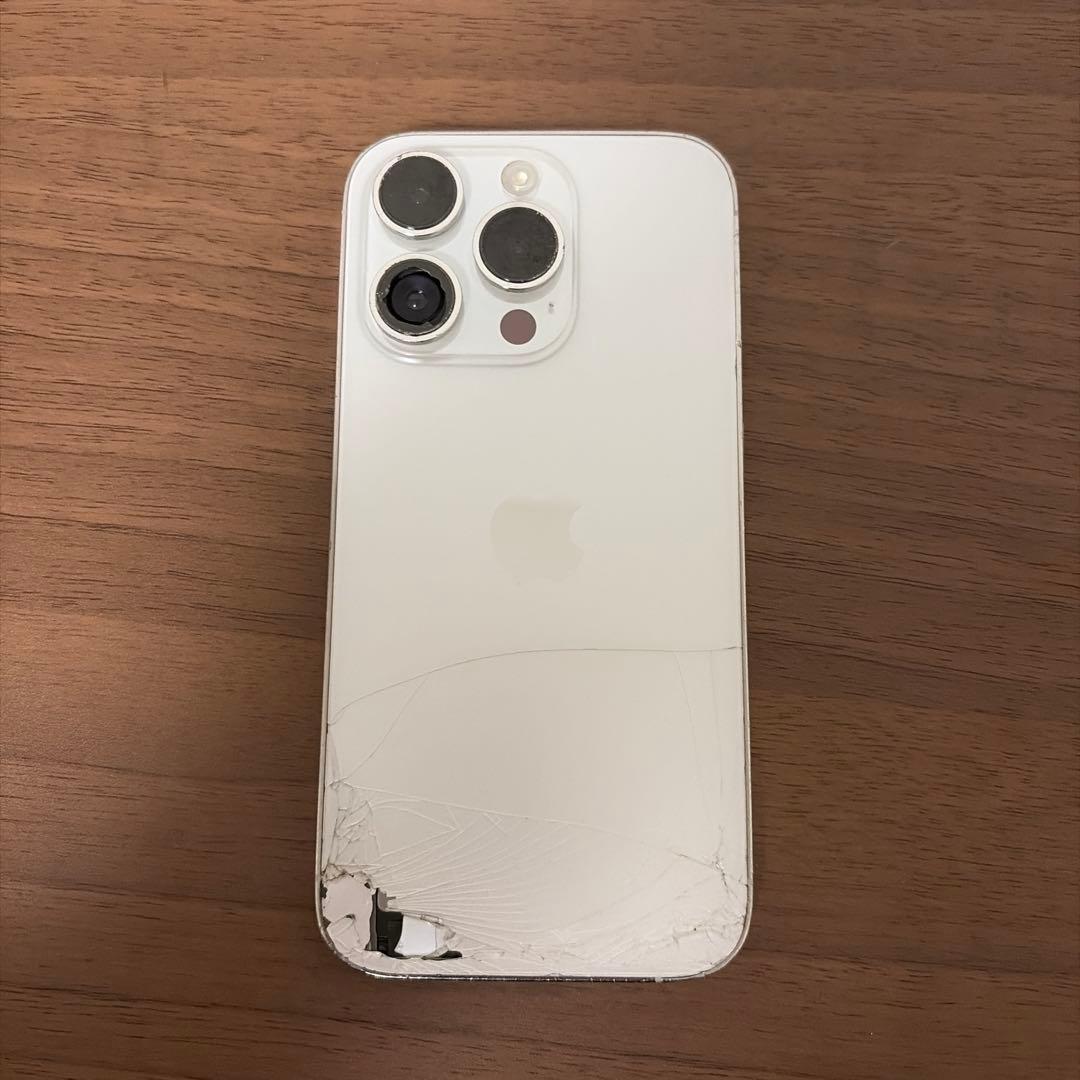 iPhone14Pro 128GB ホワイト 充電ケーブル付き