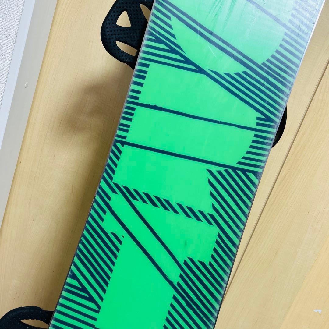 【美品】BURTON CLASH スノーボード ビンディング付き Mサイズ