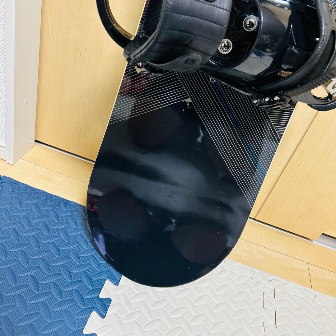 【美品】BURTON CLASH スノーボード ビンディング付き Mサイズ