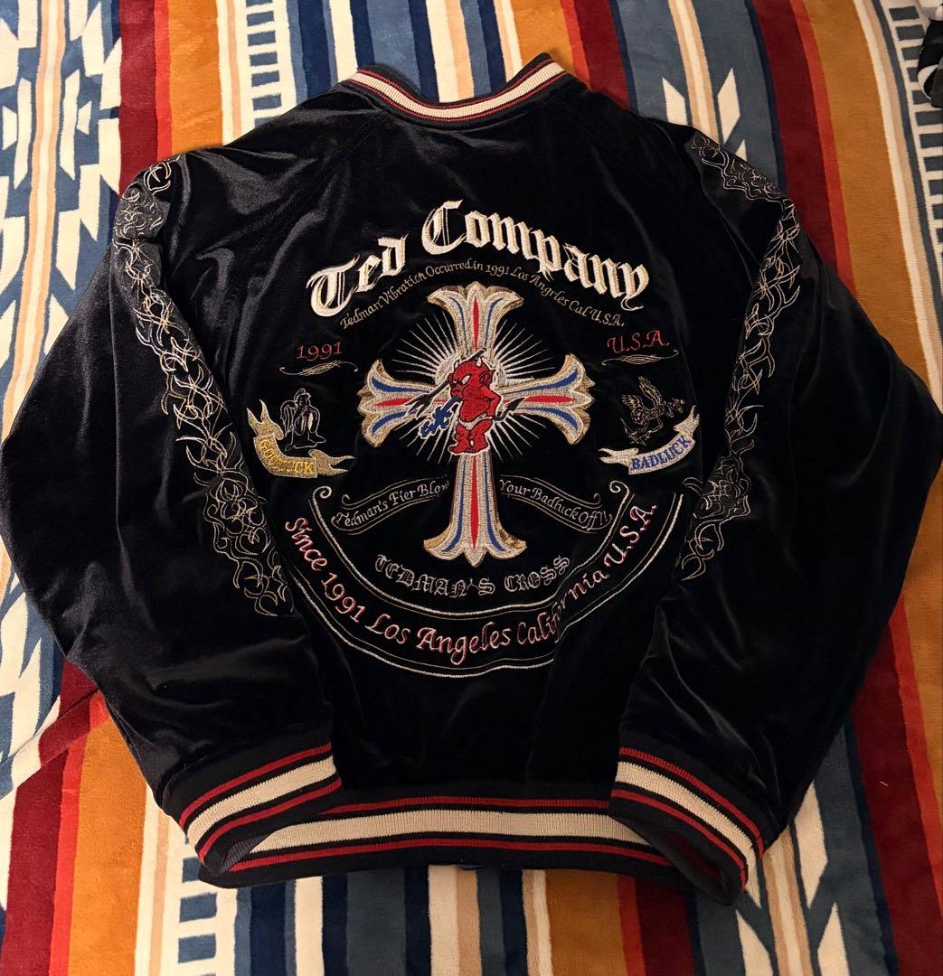 【希少】　Ted Company 別珍　スカジャン リバーシブル　サイズ42