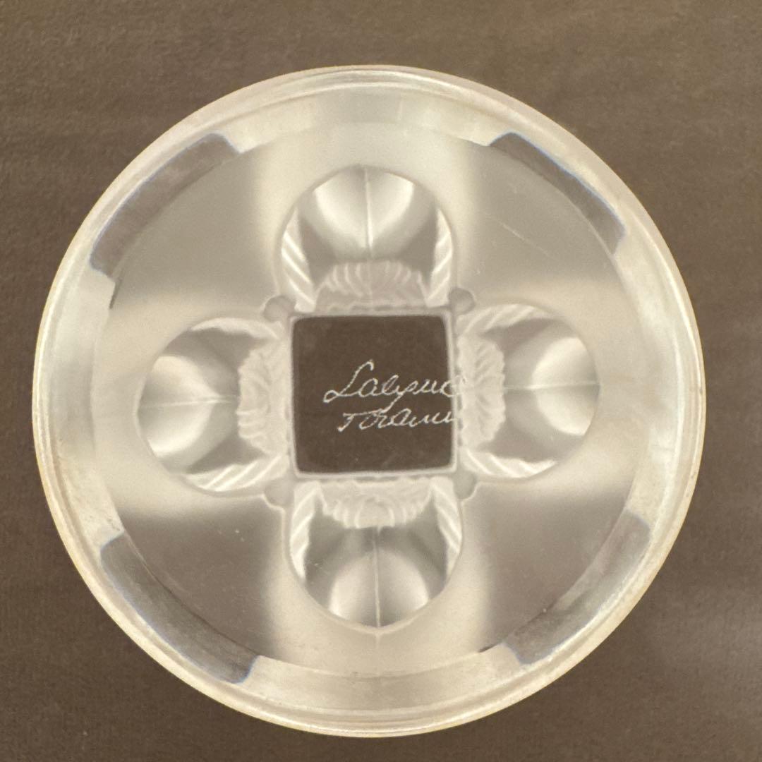 LALIQUE ラリック 小鳥4羽 クリスタル ノジャン コンポート
