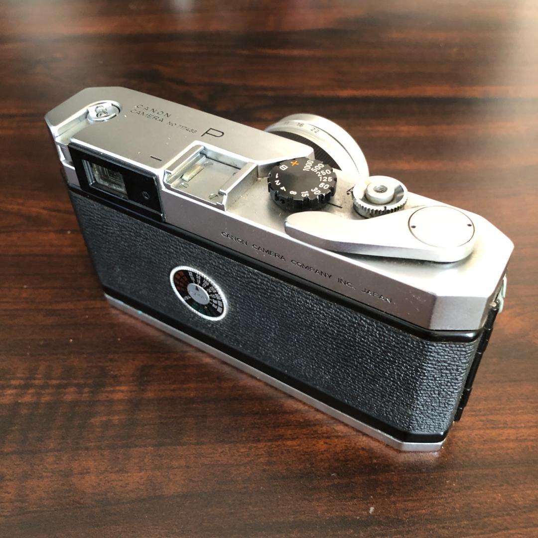 CANON P型　50㎜　F1.8 キヤノン レンジファインダー フィルムカメラ