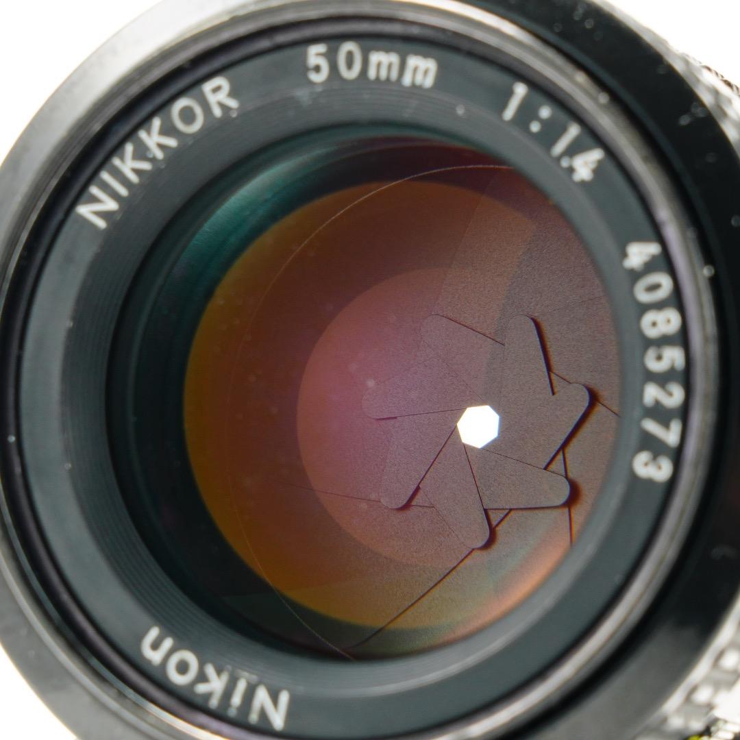 【美品】動作◎ ニコン　Ai Nikkor 50mm F1.4 273