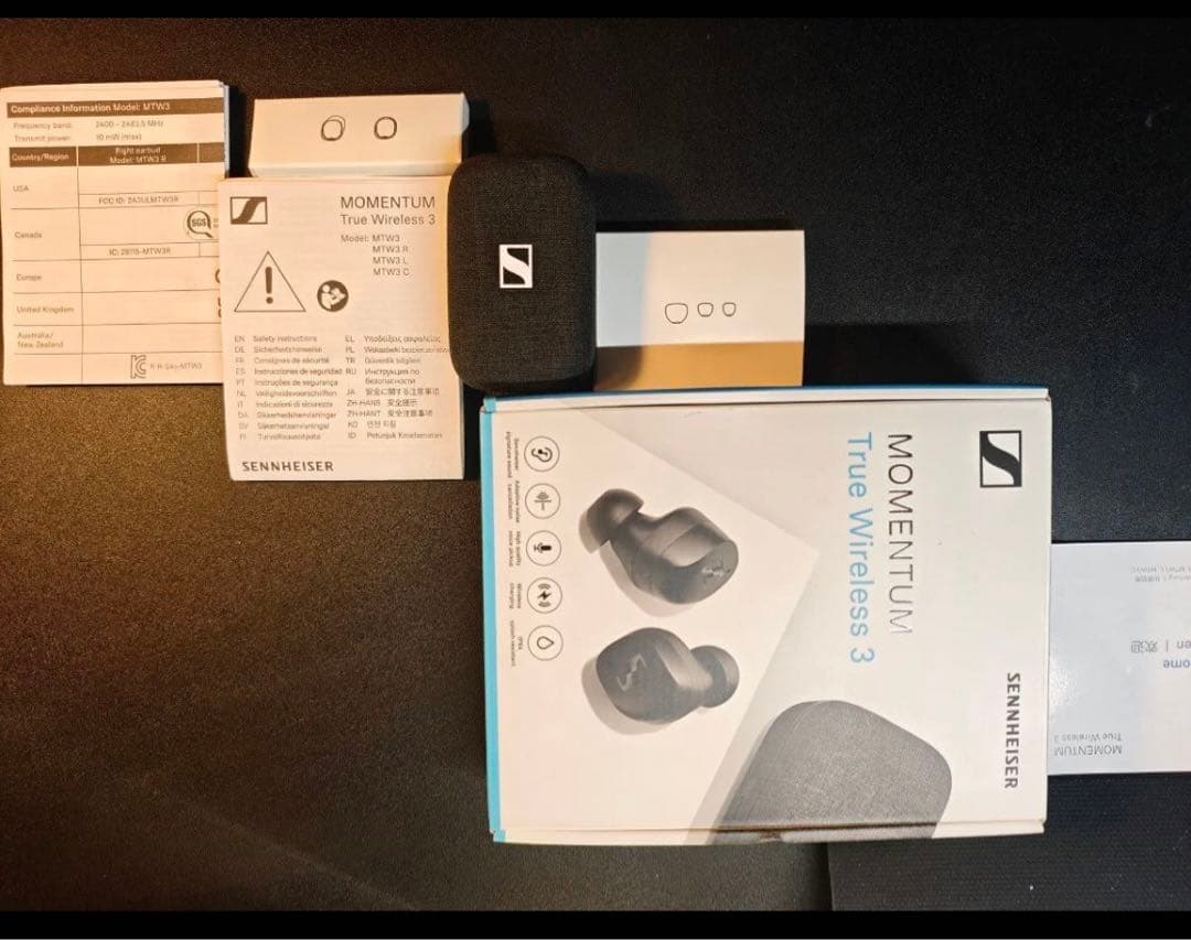 Sennheiser Momentum True Wireless 3 ブラック