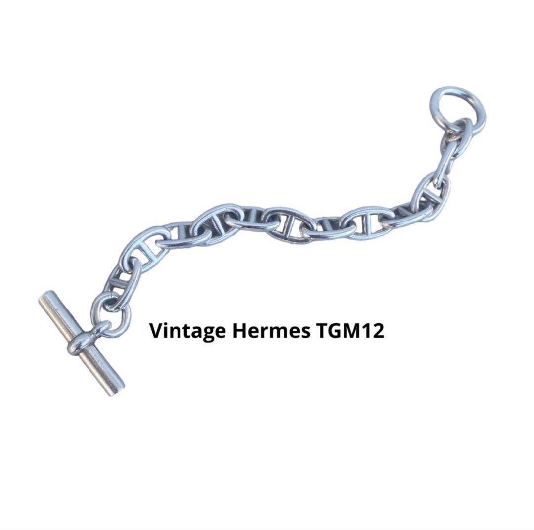 〜90s Vintage HERMES Chaine d’Ancre TGM12