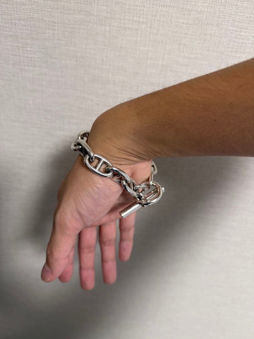 〜90s Vintage HERMES Chaine d’Ancre TGM12