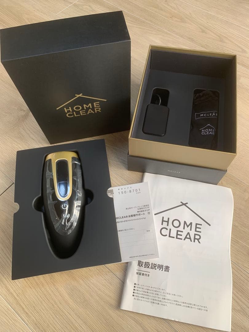  CLEAR メンズクリア 脱毛器 美容機器