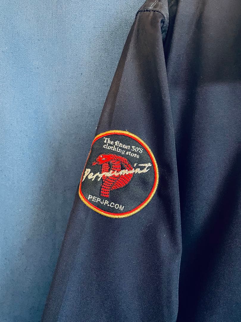 東京ペパーミント ネイビー ジャケット ロカビリー