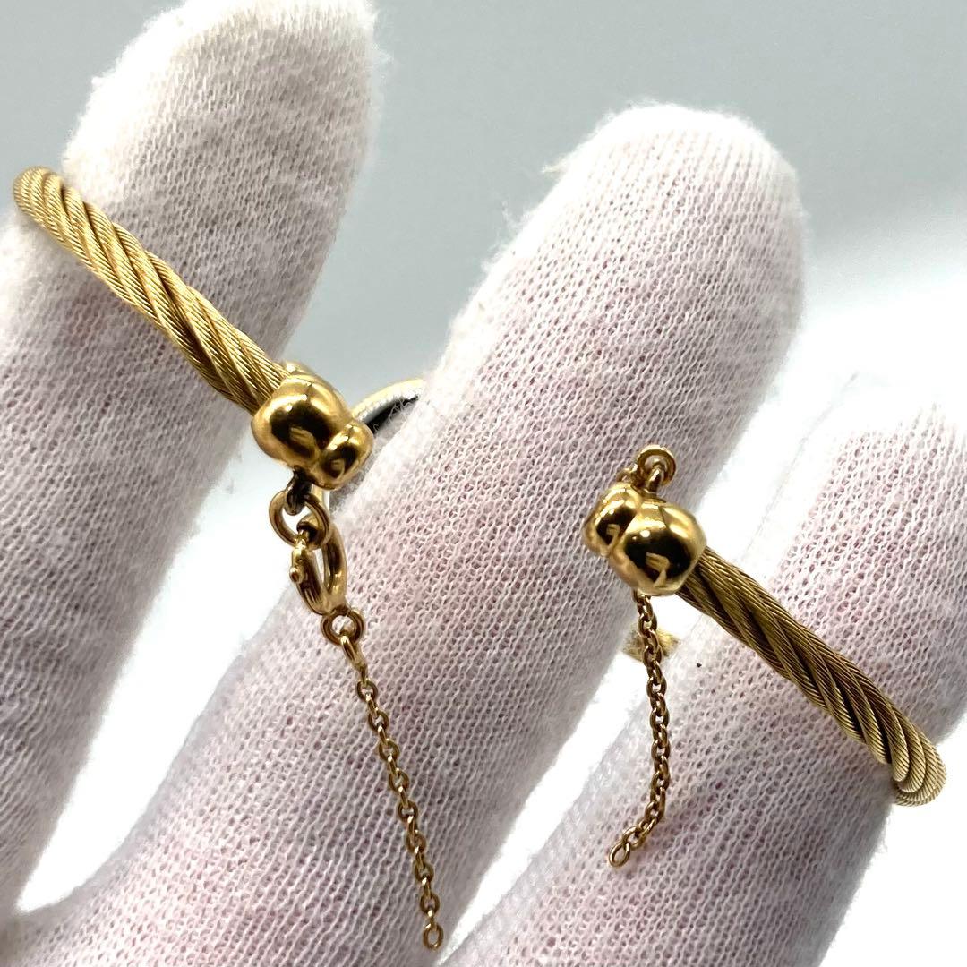 【稼動】 グッチ 腕時計 バングルウォッチ 2047.1L GG文字盤 ゴールド