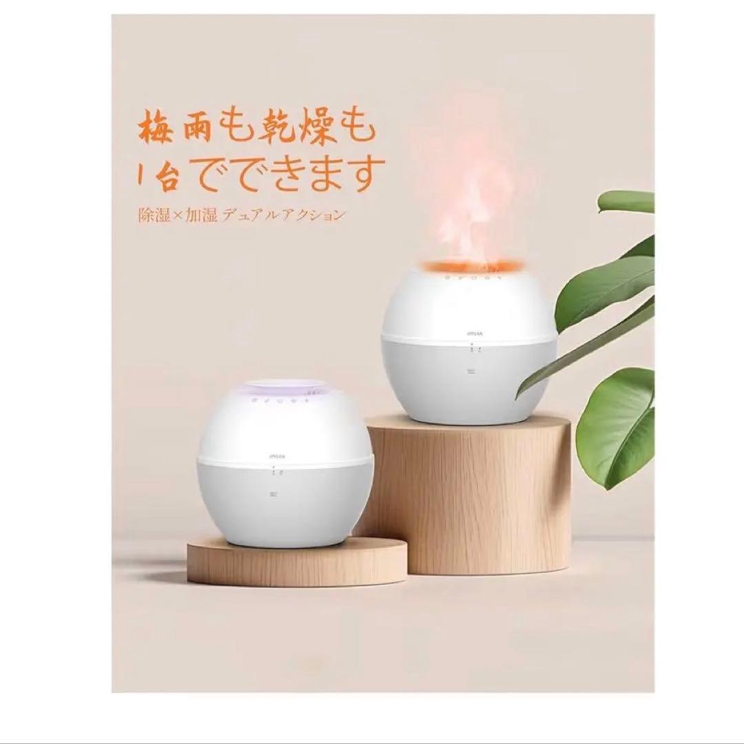 加湿器 除湿機 一体型 自動調整 3L 静音