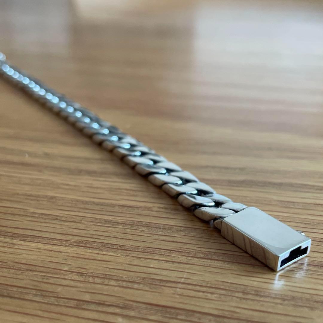 喜平チェーン シルバー925 ブレスレット10mm×20cm