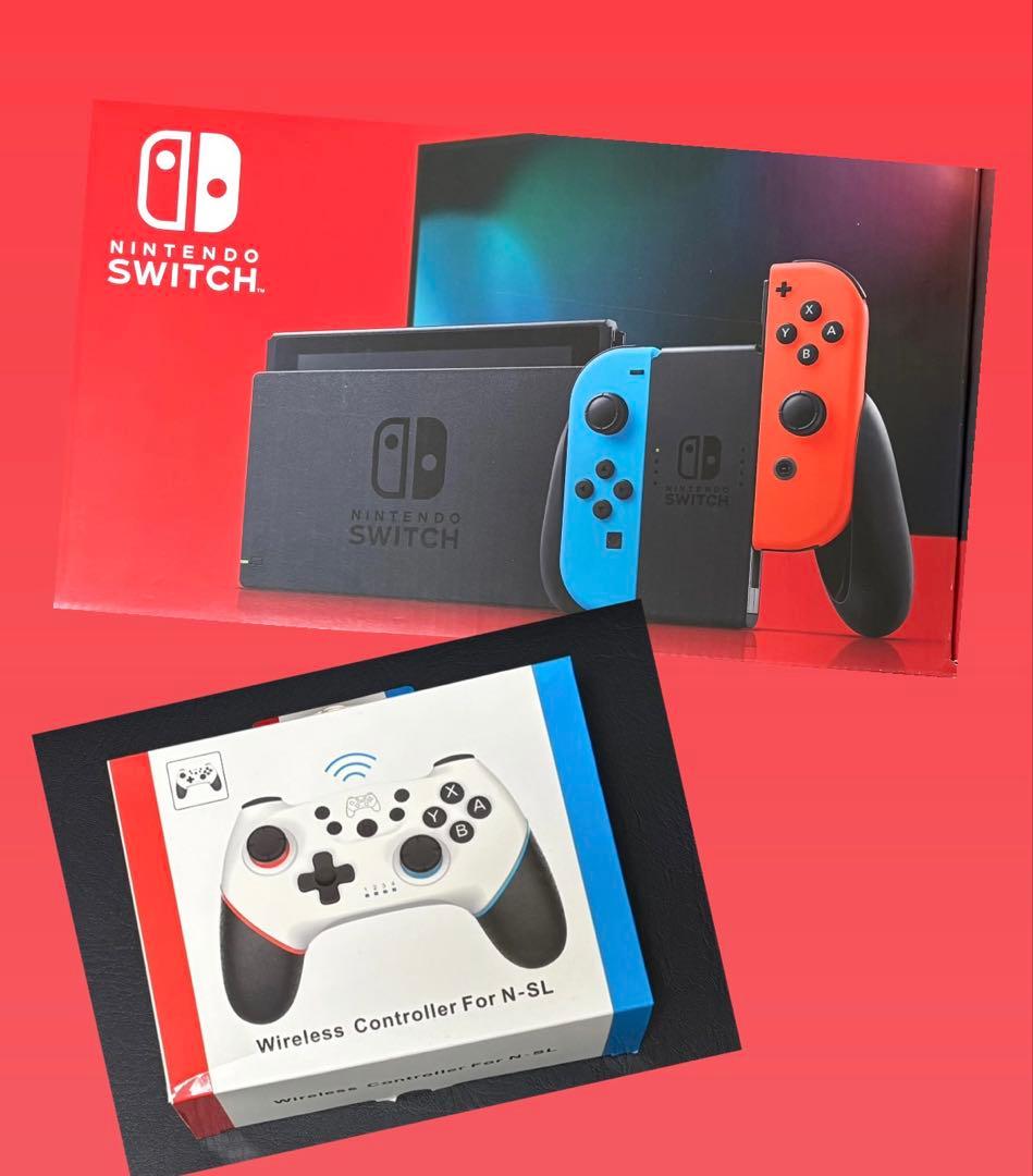 Nintendo Switch 本体とワイヤレスコントローラー
