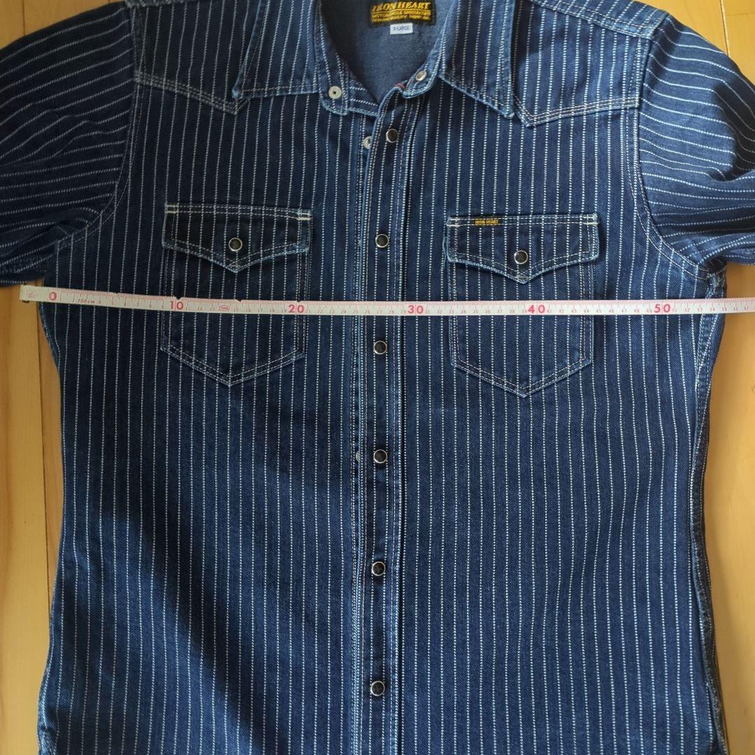 IRON HEART デニムシャツ X-LARGE ウォバッシュ