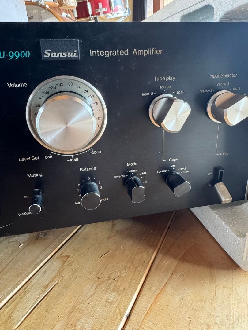 『名機 』Sansui AU-9900 プリメインアンプ 通電確認済 箱付き