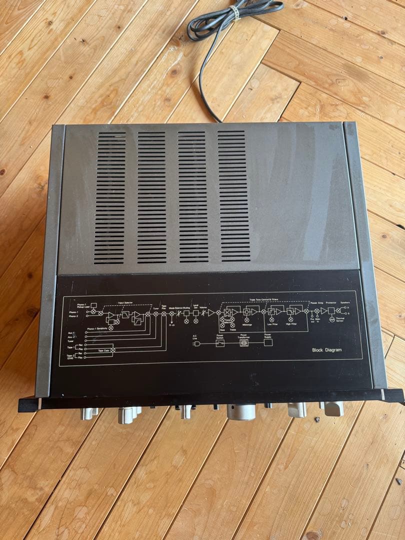 『名機 』Sansui AU-9900 プリメインアンプ 通電確認済 箱付き