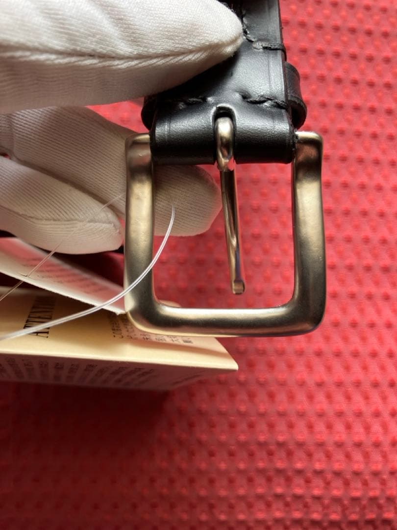 新品未使用品　SLOW herbie 27mmプレーンベルト　ブラック　M