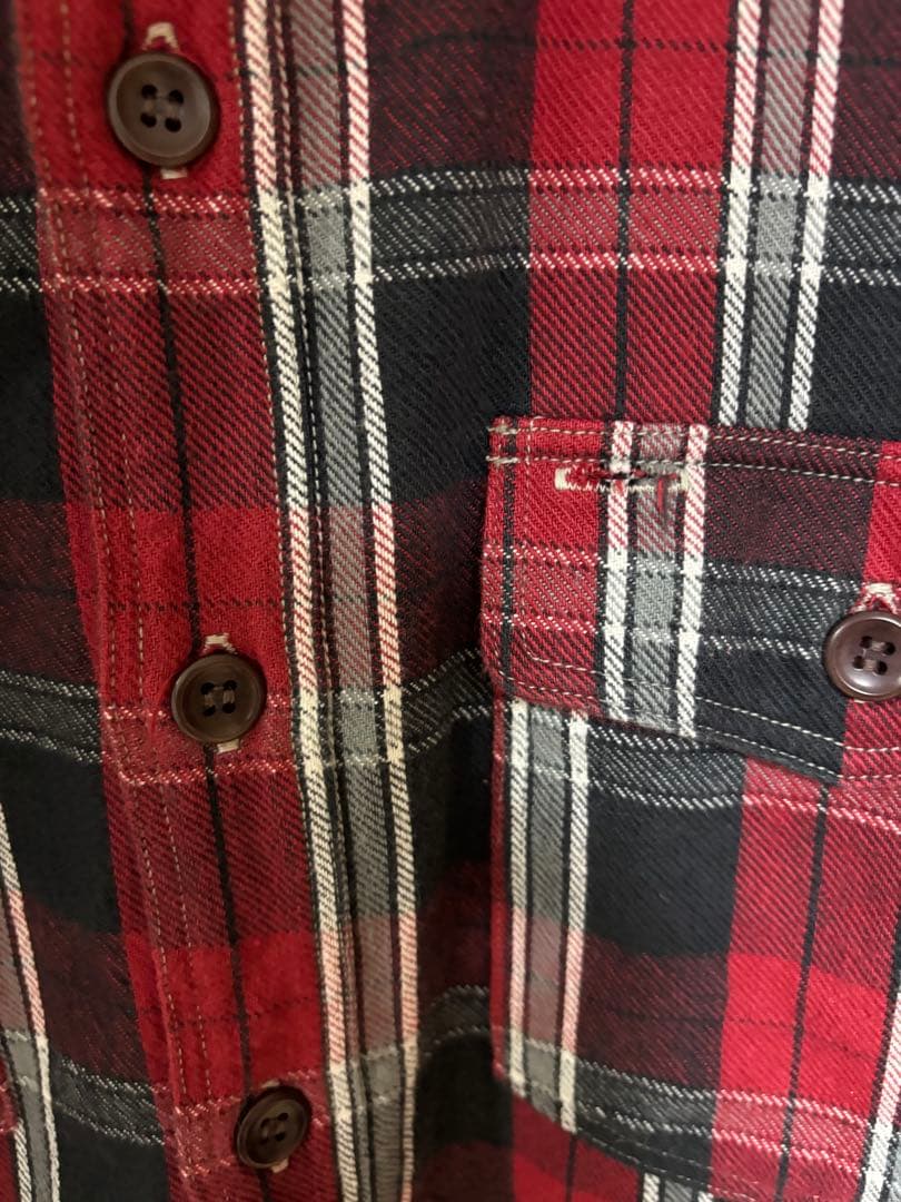 WAREHOUSE duck digger ネルシャツ 3022 38 アメカジ