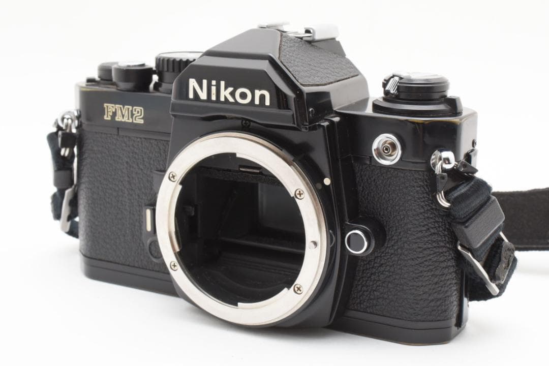 超美品 ニコン NEW FM2 ブラック フィルム　モルト新品交換済 M250