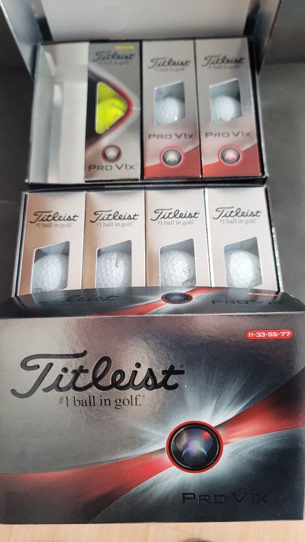 新品タイトリスト　Titleist Pro V1x ゴルフボール 　21球セット