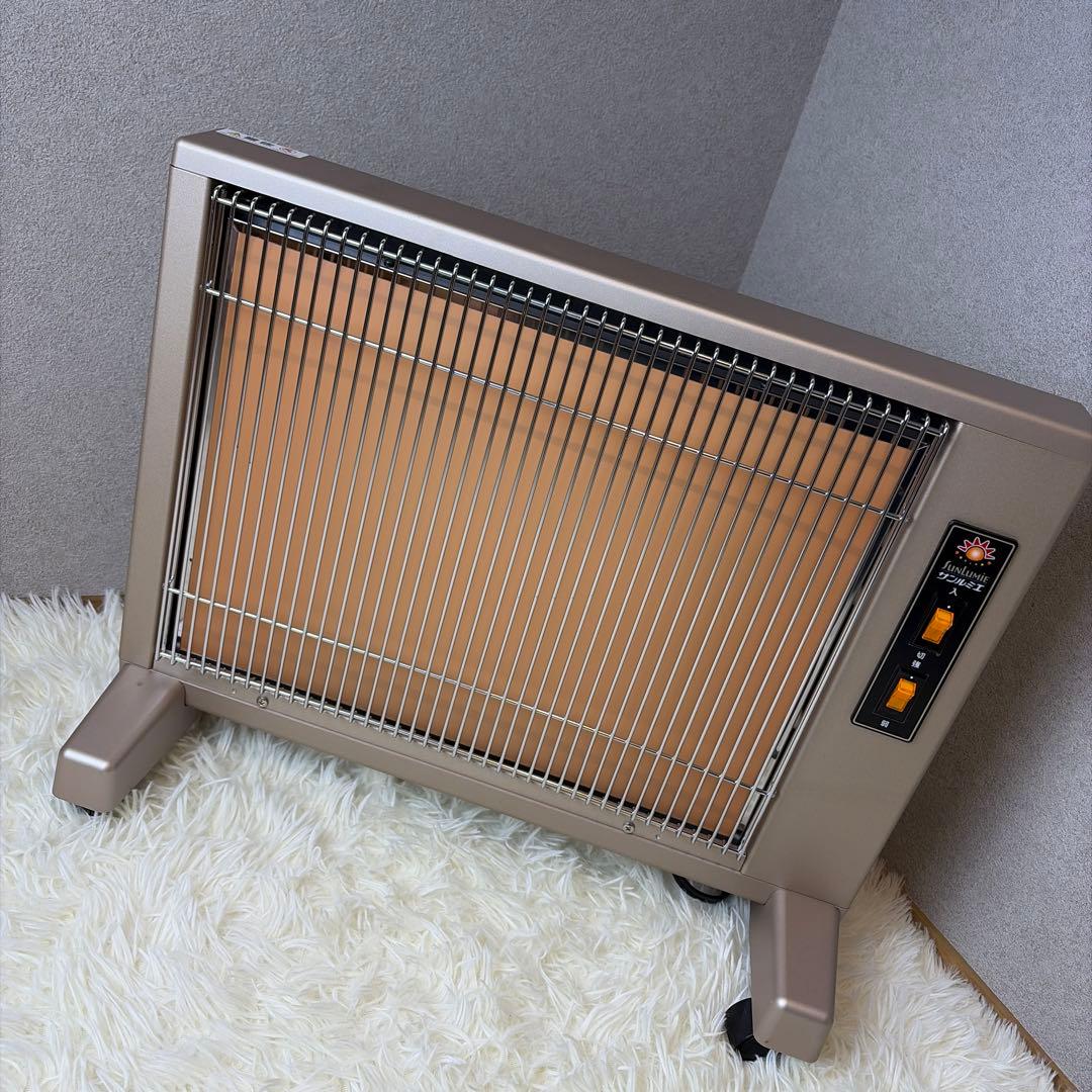 極美品 サンルミエ キュート 遠赤外線 暖房器 E800LS パネルヒーター ④