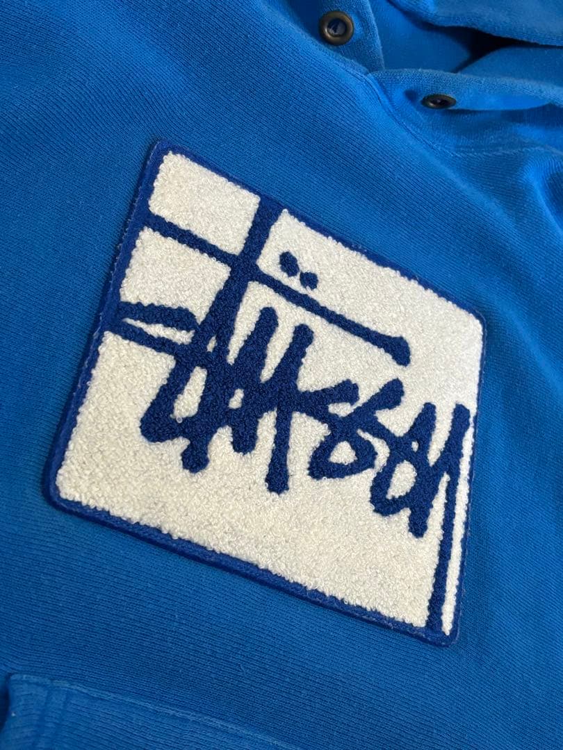stussy チャンピオン REVERSE WEAVE ロゴパーカー Mサイズ