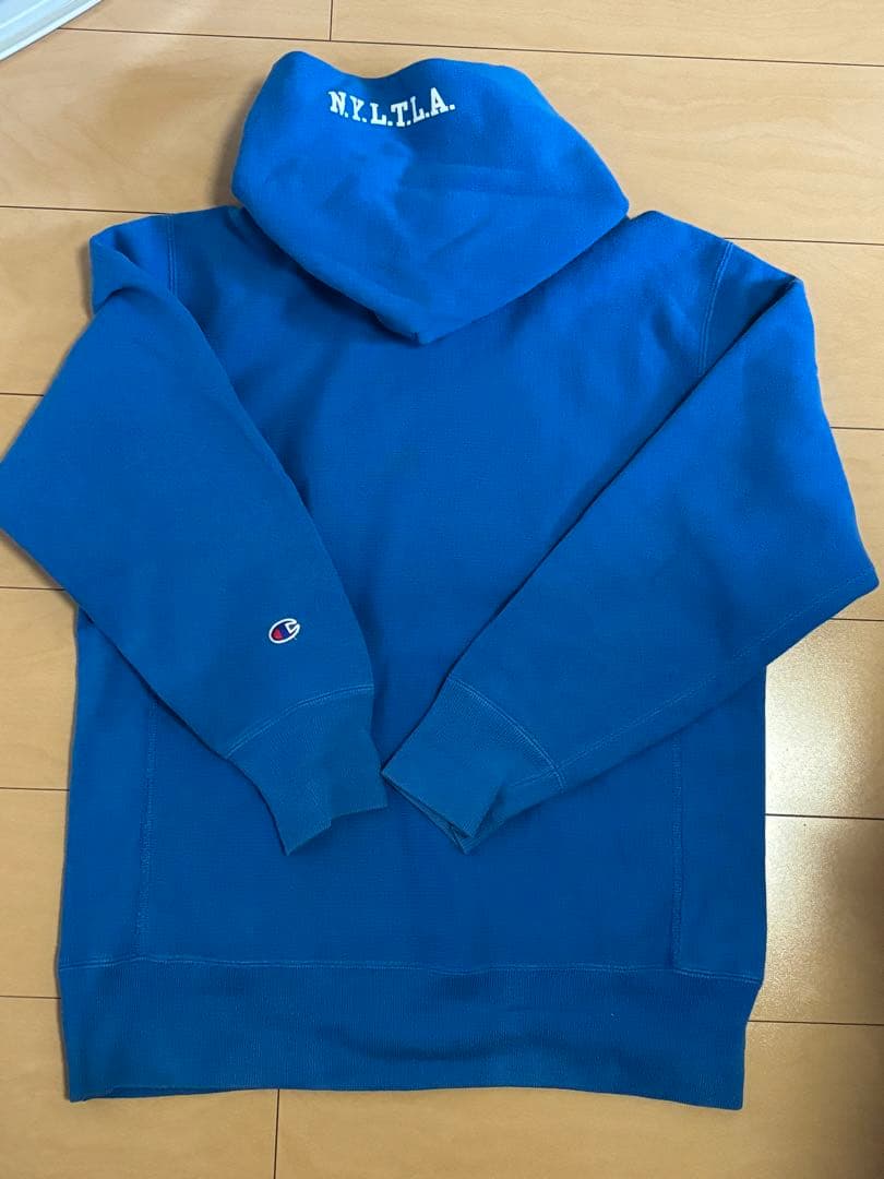 stussy チャンピオン REVERSE WEAVE ロゴパーカー Mサイズ