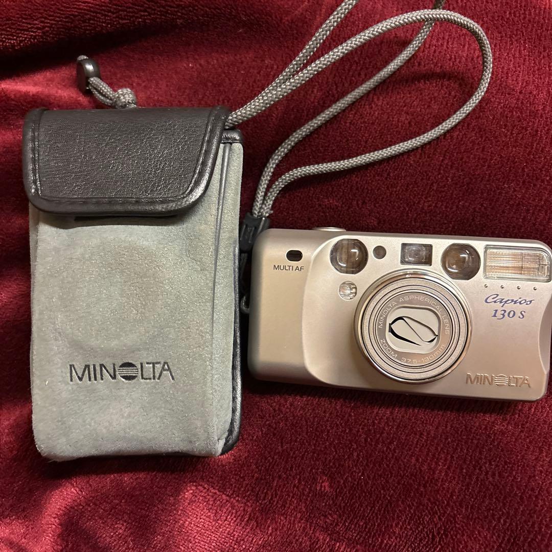 MINOLTA Capios 130s シルバー　フィルムカメラ