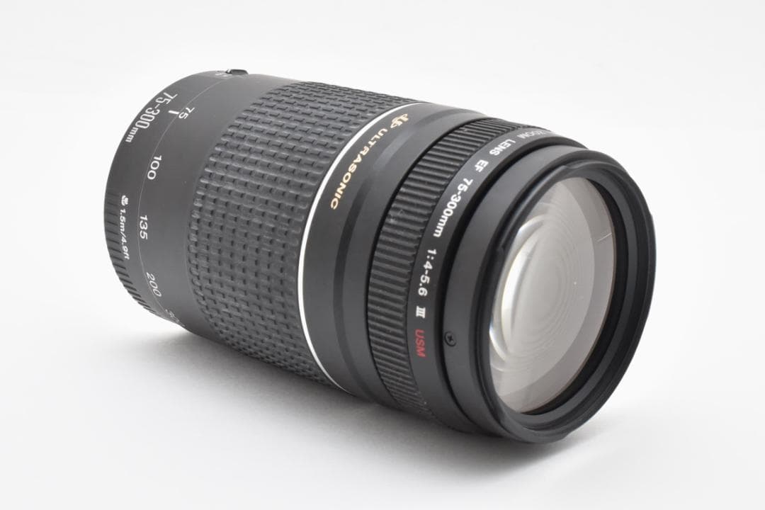 #526■動作品■Canon EF 75-300mm1:4-5.6III usm