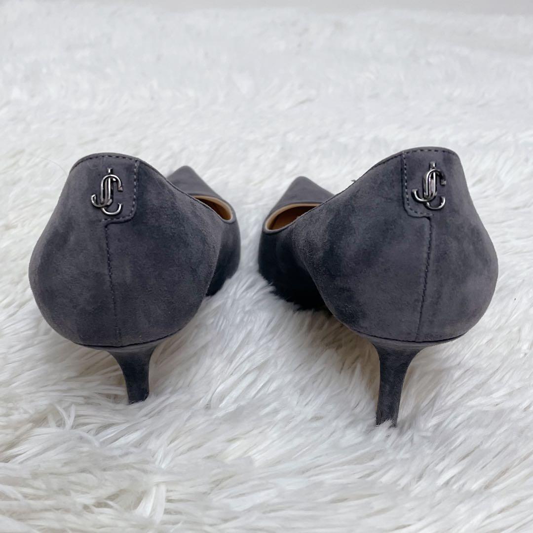 美品✨JIMMY CHOO ジミーチュウ パンプス 36 約23cm グレー