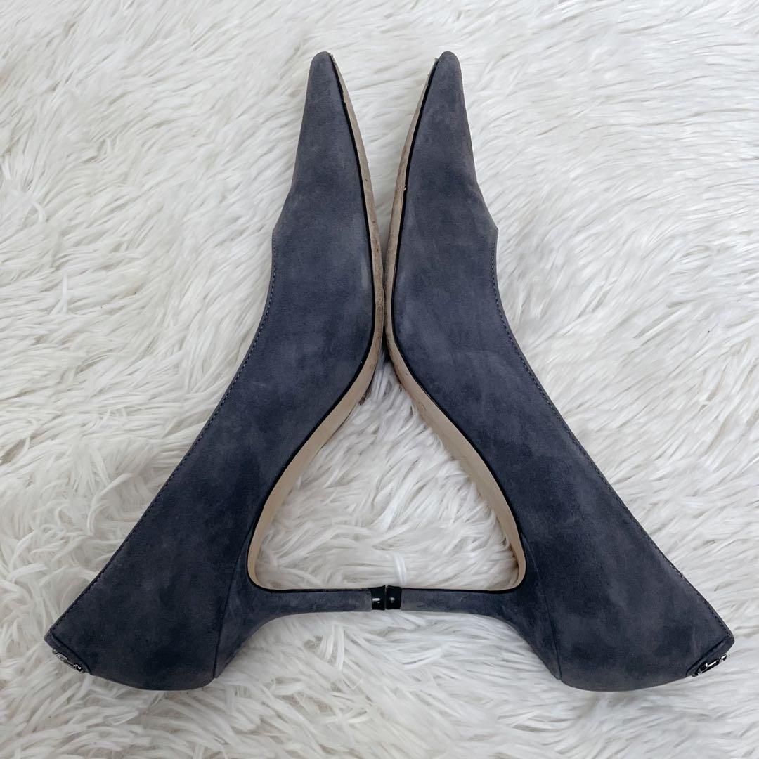 美品✨JIMMY CHOO ジミーチュウ パンプス 36 約23cm グレー