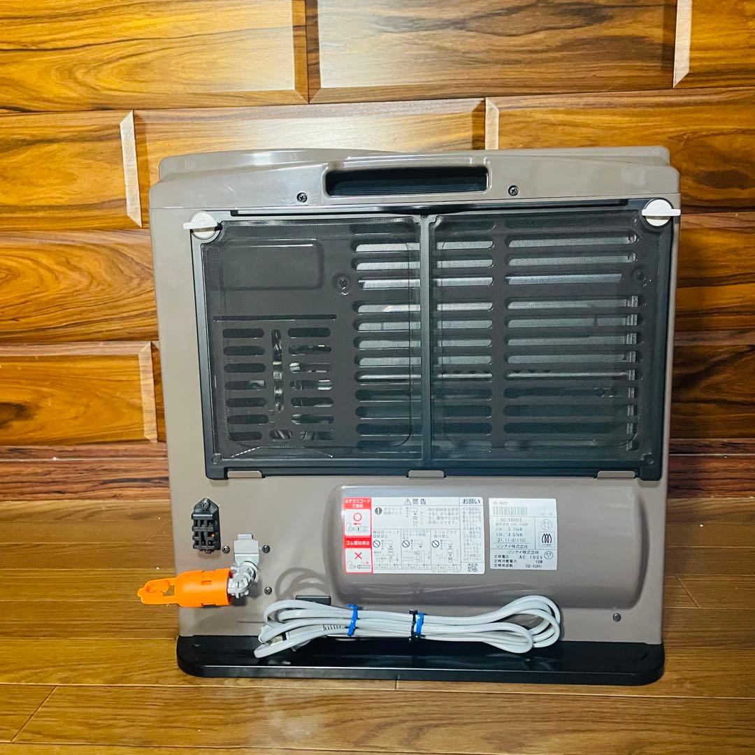 未使用 ガスファンヒーター RC-Y4001E 都市 11畳〜15畳 21年製
