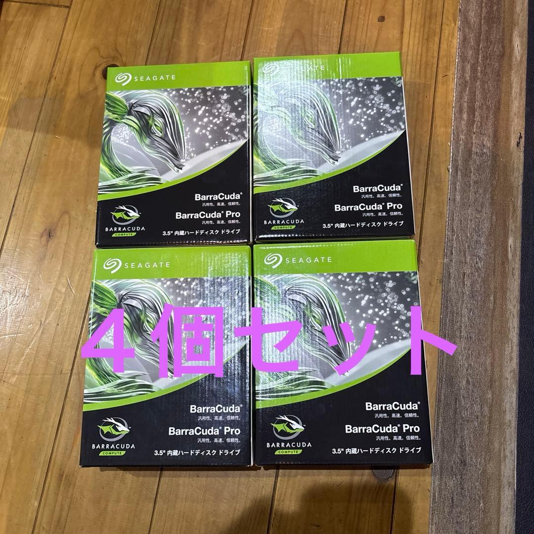 Seagate Barracuda Pro 3.5インチ HDD 4個セット