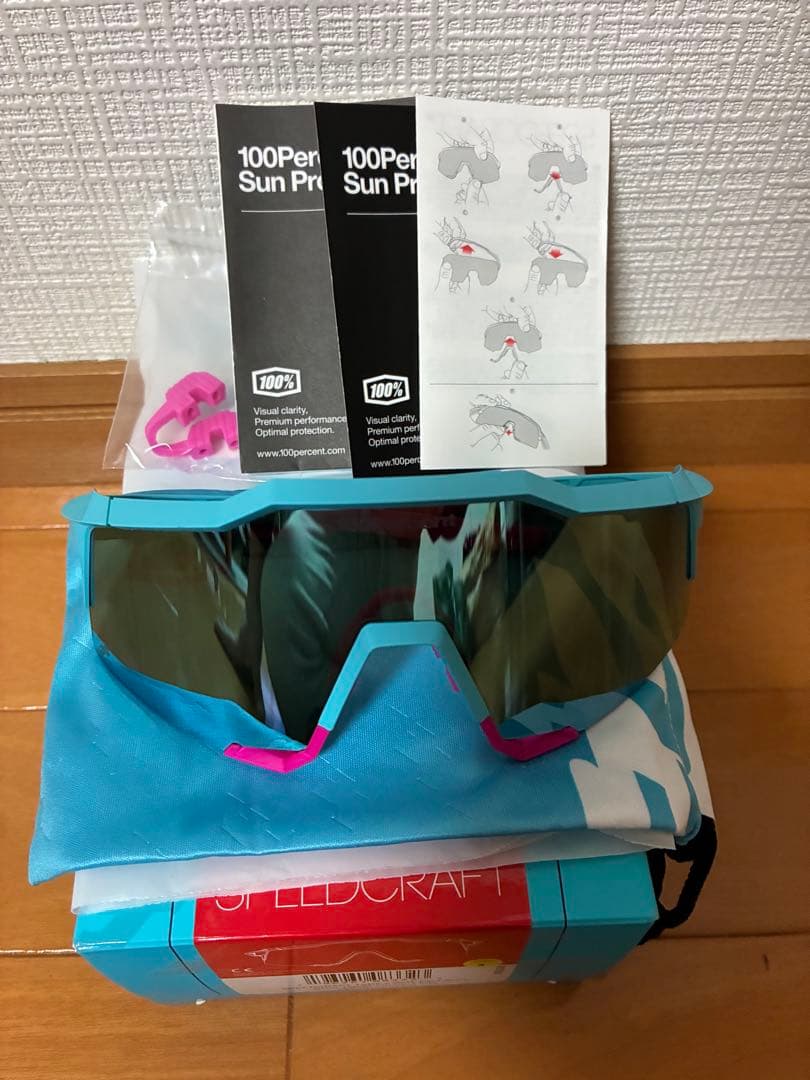 【本日限定】100% Speedcraft サングラス タティスJr. モデル